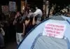 Φοιτητές έστησαν σκηνές έξω από το ΥΠΟΙΚ: Ζητούν πλαφόν στα ενοίκια και αύξηση του στεγαστικού επιδόματος – (ΦΩΤΟ)