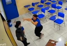 Βραζιλία: Καρέ καρέ 17χρονη επιτίθεται με μαχαίρι κατά καθηγήτριας - (VIDEO)