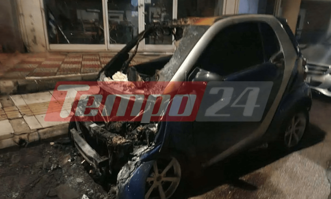 f8c859f5-patra Συναγερμός στην Πάτρα: Άγνωστοι πυρπόλησαν ΙΧ τα ξημερώματα - Ανησυχία για μπαράζ επιθέσεων