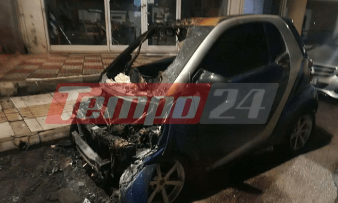 Συναγερμός στην Πάτρα: Άγνωστοι πυρπόλησαν ΙΧ τα ξημερώματα - Ανησυχία για μπαράζ επιθέσεων