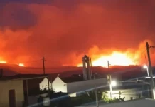 Ολονύχτια μάχη με τις φλόγες στον Χώνο Λασιθίου, νέα μηνύματα του 112 για εκκενώσεις