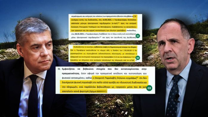 Τέμπη: Το υπουργείο Μεταφορών ήξερε για το «φαγοπότι» στο μπάζωμα