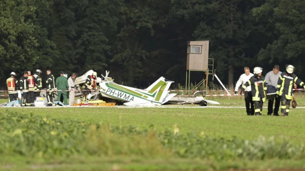 germany_plane_crash_mk Τρεις νεκροί σε συντριβή ιδιωτικού αεροσκάφους στη Γερμανία