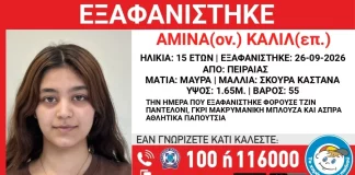 Εξαφάνιση 15χρονης από δομή στον Πειραιά - Είχε φύγει ξανά πριν από λίγες ημέρες από το Ίλιον
