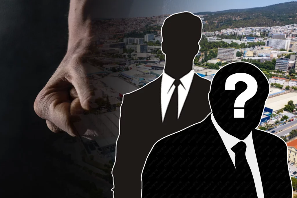 Άγρια κλοτσομπουνίδια εκδότη σε πρωτοκλασάτο φαλακρό κυβερνητικό στέλεχος με φόντο πολλά εκατομμύρια