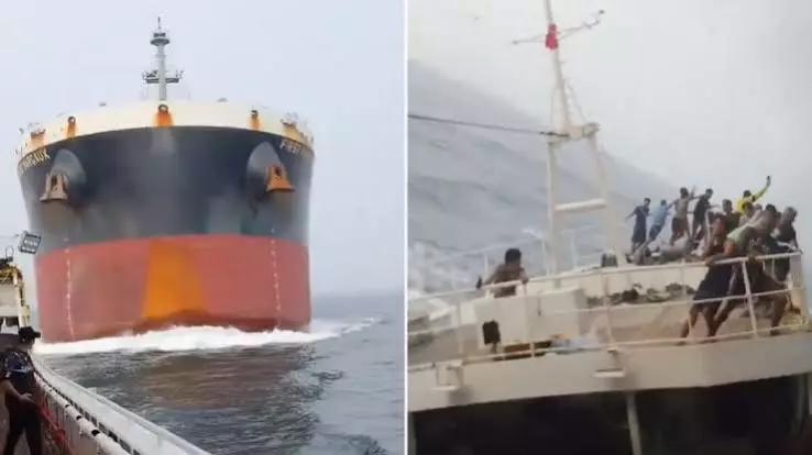 images (3) Τρομακτικό βίντεο: Φορτηγό πλοίο χτύπησε ψαράδικο ανοιχτά της Σιγκαπούρης, το αλιευτικό έγειρε και το πλήρωμα…