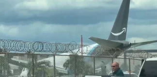 Τραγωδία στο αεροδρόμιο του Μαϊάμι: Αεροσκάφος cargo της Amazon βγήκε εκτός διαδρόμου και συγκρούστηκε με οχήματα…