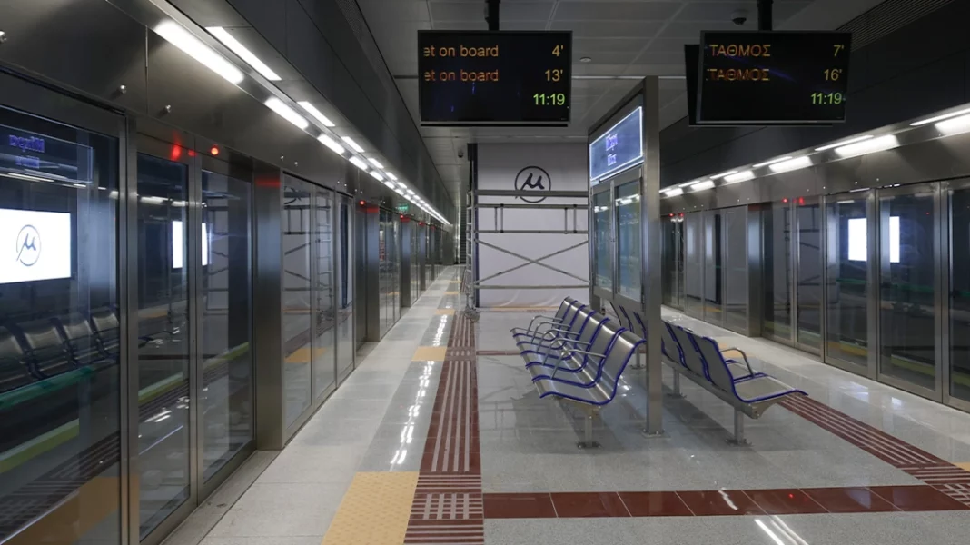 Κλειστός ο σταθμός Αγία Σοφία στο Μετρό Θεσσαλονίκης μετά από καπνούς λόγω «αστοχίας πυκνωτή»
