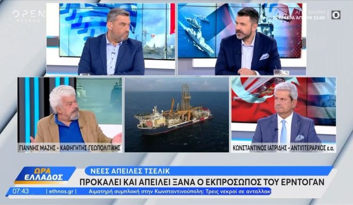 Για «προεκλογική ελληνοτουρκική προσέγγιση» μιλά ο Ιωάννης Μάζης