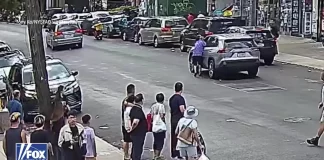 Νέα Υόρκη: Αστυνομικός πήδηξε σε κινούμενο όχημα για να το σταματήσει - (VIDEO)