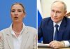 Reuters: Στο τραπέζι επαφές Πούτιν και AfD για να ξαναμπεί το ρωσικό αέριο στη Γερμανία