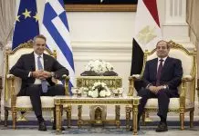 Συναντήθηκαν Μητσοτάκης και Σίσι: Στο επίκεντρο η ηλεκτρική διασύνδεση Ελλάδας-Αιγύπτου