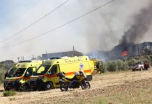 Τανάγρα: Δύο τραυματίες από τα συντρίμμια του μοιραίου Phantom – Μεταφέρθηκαν στο νοσοκομείο