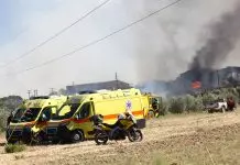 Τανάγρα: Δύο τραυματίες από τα συντρίμμια του μοιραίου Phantom – Μεταφέρθηκαν στο νοσοκομείο