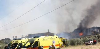 Τανάγρα: Δύο τραυματίες από τα συντρίμμια του μοιραίου Phantom – Μεταφέρθηκαν στο νοσοκομείο
