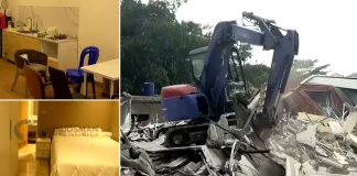 Γκρέμισαν πολυτελείς «βίλες» μέσα σε φυλακή στην Ινδονησία, είχαν πισίνα, γυμναστήριο και ουίσκι