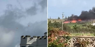 Συνετρίβη αεροσκάφος της RAF στην Ουαλία: Εκτινάχθηκαν οι 2 πιλότοι, νοσηλεύονται με ελαφρά τραύματα