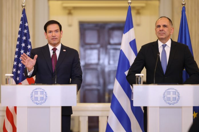 Το υπουργείο Εξωτερικών βλέπει απόλυτη δέσμευση Ρούμπιο για το καλώδιο Το υπουργείο Εξωτερικών βλέπει απόλυτη δέσμευση Ρούμπιο για το καλώδιο