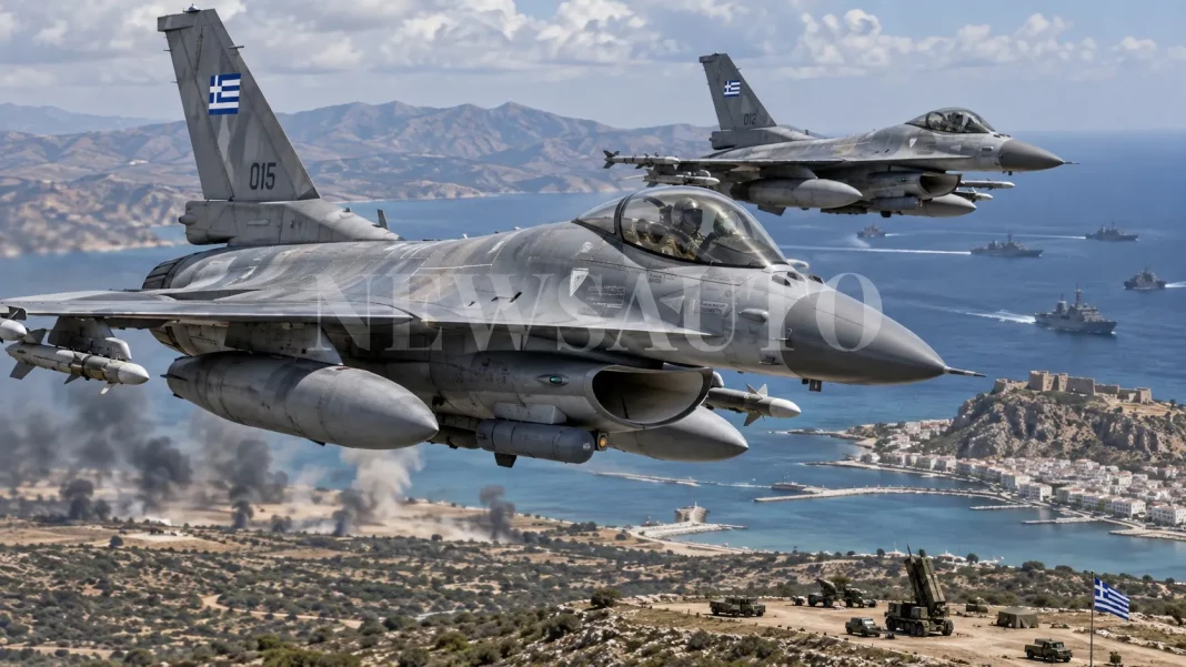 Ελληνικά F-16 «βομβάρδισαν» στην Κύπρο