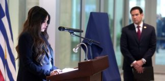 Ενοχλήθηκε ο Ρούμπιο με ερώτηση για το δημοσίευμα της WSJ για την Γκίλφοϊλ: «Δεν ξέρω καν για τι μιλάτε»