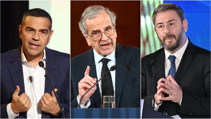 Μία περίεργη «συμπόρευση»: ΠΑΣΟΚ – Τσίπρας και «κόμμα Σαμαρά» Μία περίεργη «συμπόρευση»: ΠΑΣΟΚ – Τσίπρας και «κόμμα Σαμαρά»
