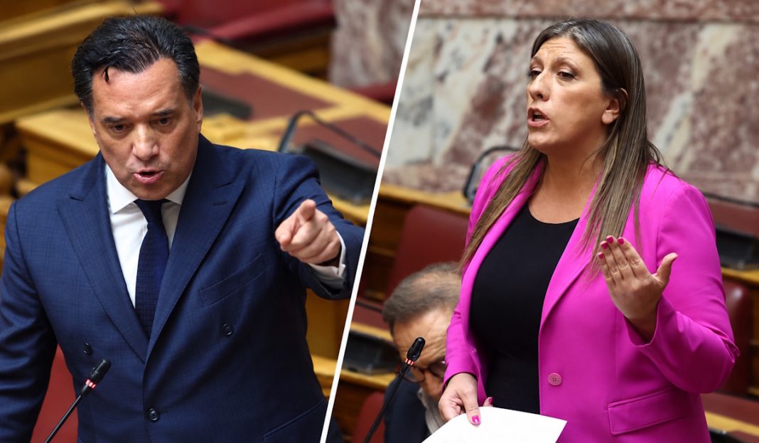 adonis_georgiadis_zoi_konstantopoulou Άγρια κόντρα Γεωργιάδη και Κωνσταντοπούλου στη Βουλή: «Ποιος σας έκανε τέτοιο ψώνιο;» – «Είστε φασίστας!»