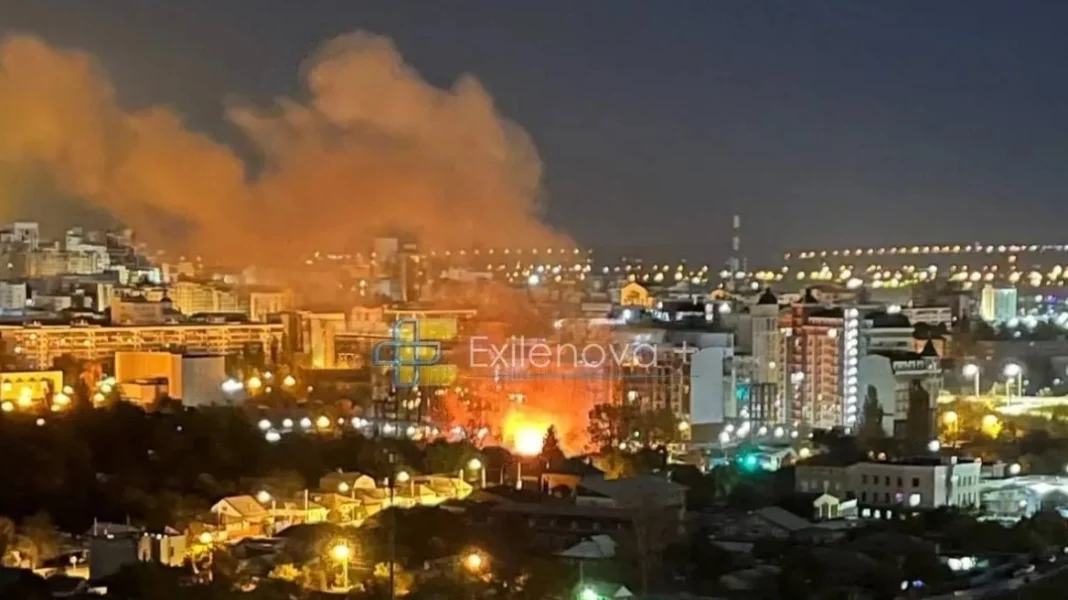 belgorod_20261025 Μαζική επίθεση της Ουκρανίας με drone στο Μπέλγκοροντ της Ρωσίας