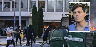 Χάος στο Μπιλμπάο: Σοβαρά επεισόδια και συλλήψεις μετά την ακύρωση εκδήλωσης ακροδεξιού ινφλουένσερ, κουκουλοφόροι…