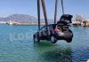 Αυτοκίνητο έπεσε στη θάλασσα στο Βραχάτι, πρόλαβαν να βγουν οι επιβάτες-(VIDEO-ΦΩΤΟ)