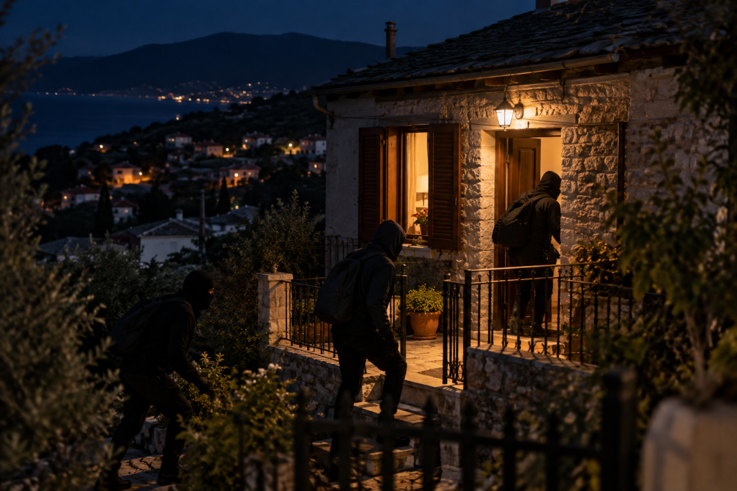 Τρόμος στη Δράκεια Πηλίου: Τρεις δράστες εισέβαλαν σε δύο σπίτια – Έκλεψαν χρήματα και κοσμήματα από γυναίκα που ήταν…