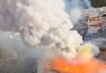 Παρίσι: Μεγάλη φωτιά σε εξαώροφο κτίριο δίπλα στο σιδηροδρομικό σταθμό Austerlitz –(VIDEO)