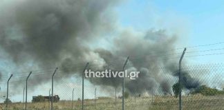 Θεσσαλονίκη: Συναγερμός για φωτιά στα Υψώματα Διαβατών – (VIDEO)