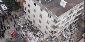 Κωνσταντινούπολη: Ένας νεκρός από την κατάρρευση του κτιρίου – Δέκα διασώθηκαν, ανάμεσά τους τρία παιδιά
