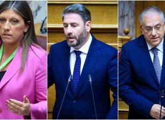 «Τριγωνική» σύγκρουση Κωνσταντοπούλου, Ανδρουλάκη, Θεοδωρικάκου στη Βουλή
