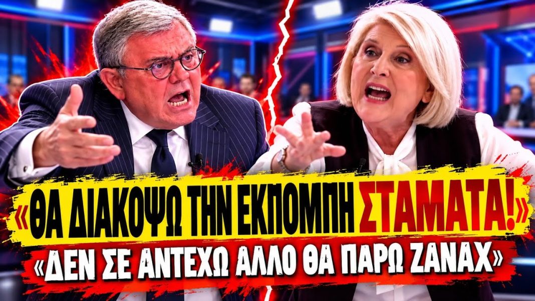 Σφάχτηκαν Χατζής vs Βούλτεψη: «Θα διακόψω την εκπομπή, σταμάτα επιτέλους»-(VIDEO)