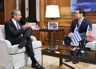 Τετ α τετ Μητσοτάκη – Ρούμπιο στο Μαξίμου: “Στο υψηλότερο επίπεδο όλων των εποχών οι σχέσεις Ελλάδας και ΗΠΑ”