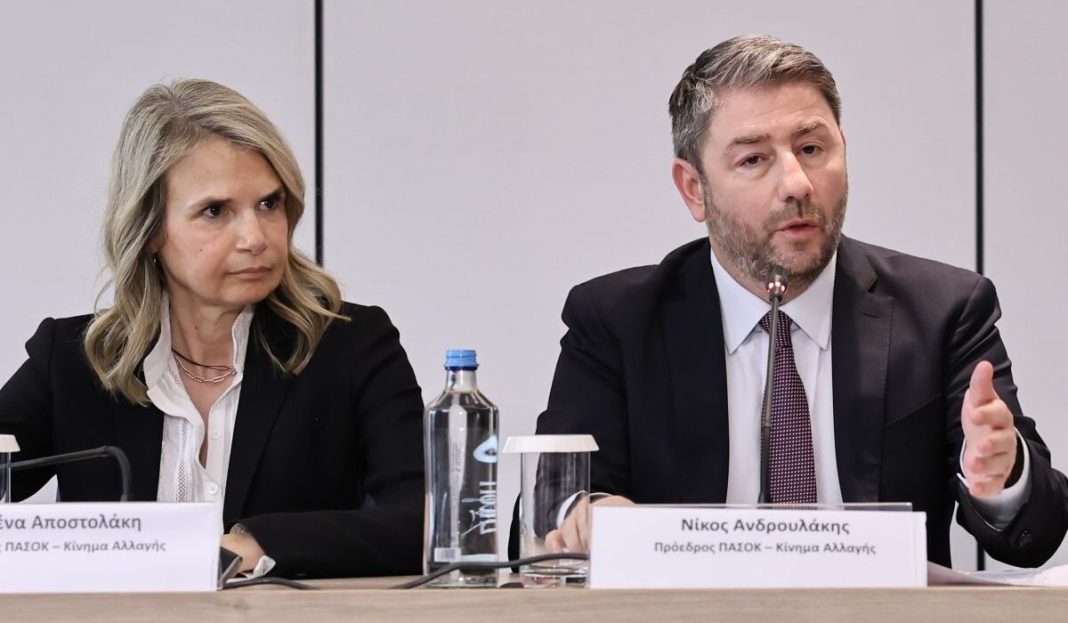 nikos_androulakis_milena_apostolaki-1200x700 Η πρόταση του ΠΑΣΟΚ για το ιδιωτικό χρέος: Την παρουσιάζουν σήμερα Ανδρουλάκης και Αποστολάκη