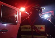 Σπίτι τυλίχτηκε στις φλόγες στην Πάτρα