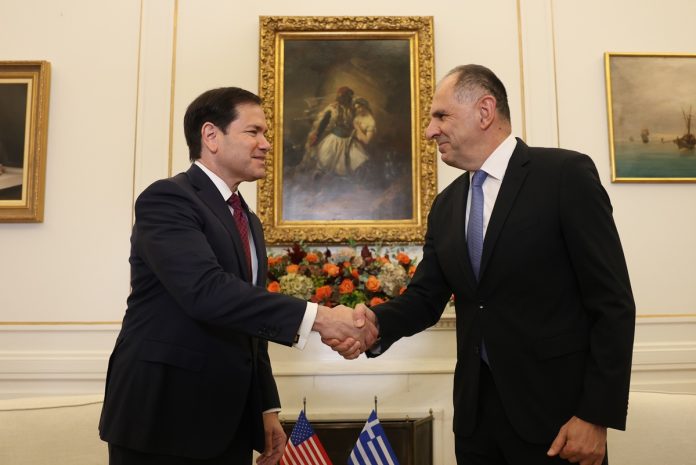 Γεραπετρίτης-Ρούμπιο: “Η συνεργασία με τις ΗΠΑ δεν ήταν ποτέ πιο ισχυρή” – “Η Ελλάδα αποτελεί απαραίτητο σύμμαχο του ΝΑΤΟ” Γεραπετρίτης-Ρούμπιο: “Η συνεργασία με τις ΗΠΑ δεν ήταν ποτέ πιο ισχυρή” – “Η Ελλάδα αποτελεί απαραίτητο σύμμαχο του…