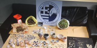 Σέρρες: Συνελήφθη 50χρονος για ναρκωτικά και κατοχή δεκάδων αρχαίων αντικειμένων