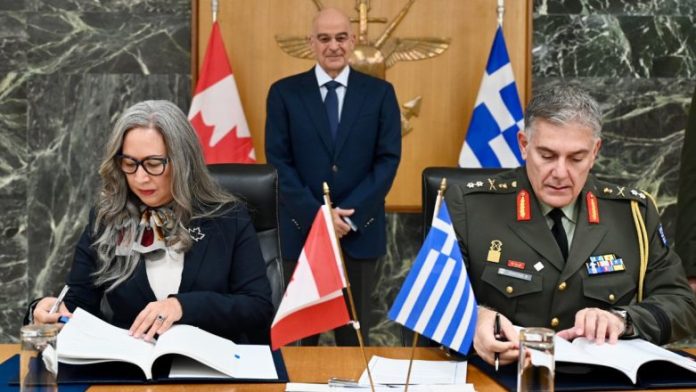 Ελλάδα και Καναδάς συμφώνησαν στην αμοιβαία προστασία διαβαθμισμένων πληροφοριών