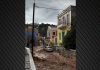Σε ποτάμια μετατράπηκαν δρόμοι στη Σύμη λόγω της κακοκαιρίας – (VIDEO)
