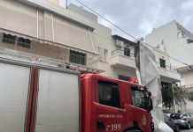 Κατέρρευσε μέρος εγκαταλελειμμένου κτιρίου στην Ακαδημία Πλάτωνος