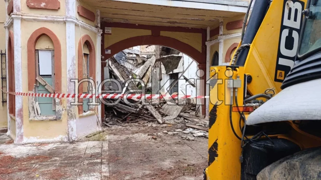 εικόνα_Viber_2026-10-15_13-51-01-640.jpg-1200x675 Χανιά: Κατέρρευσε μεγάλο τμήμα του πρώην Πολεμικού Μουσείου – Έρευνες για τυχόν εγκλωβισμένους